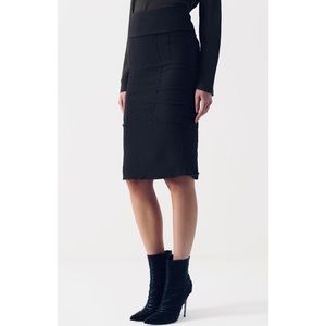 Authentic Tom Ford Black Pencil Skirt Size 36